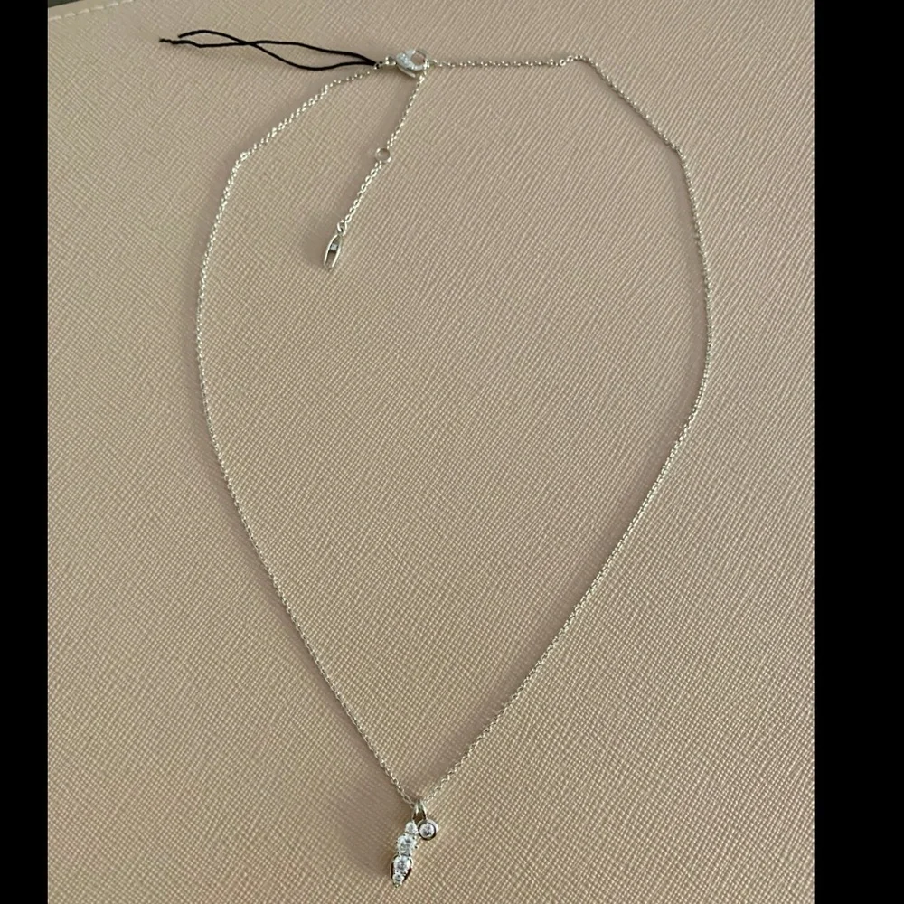 Nadri Double Pendant Necklace